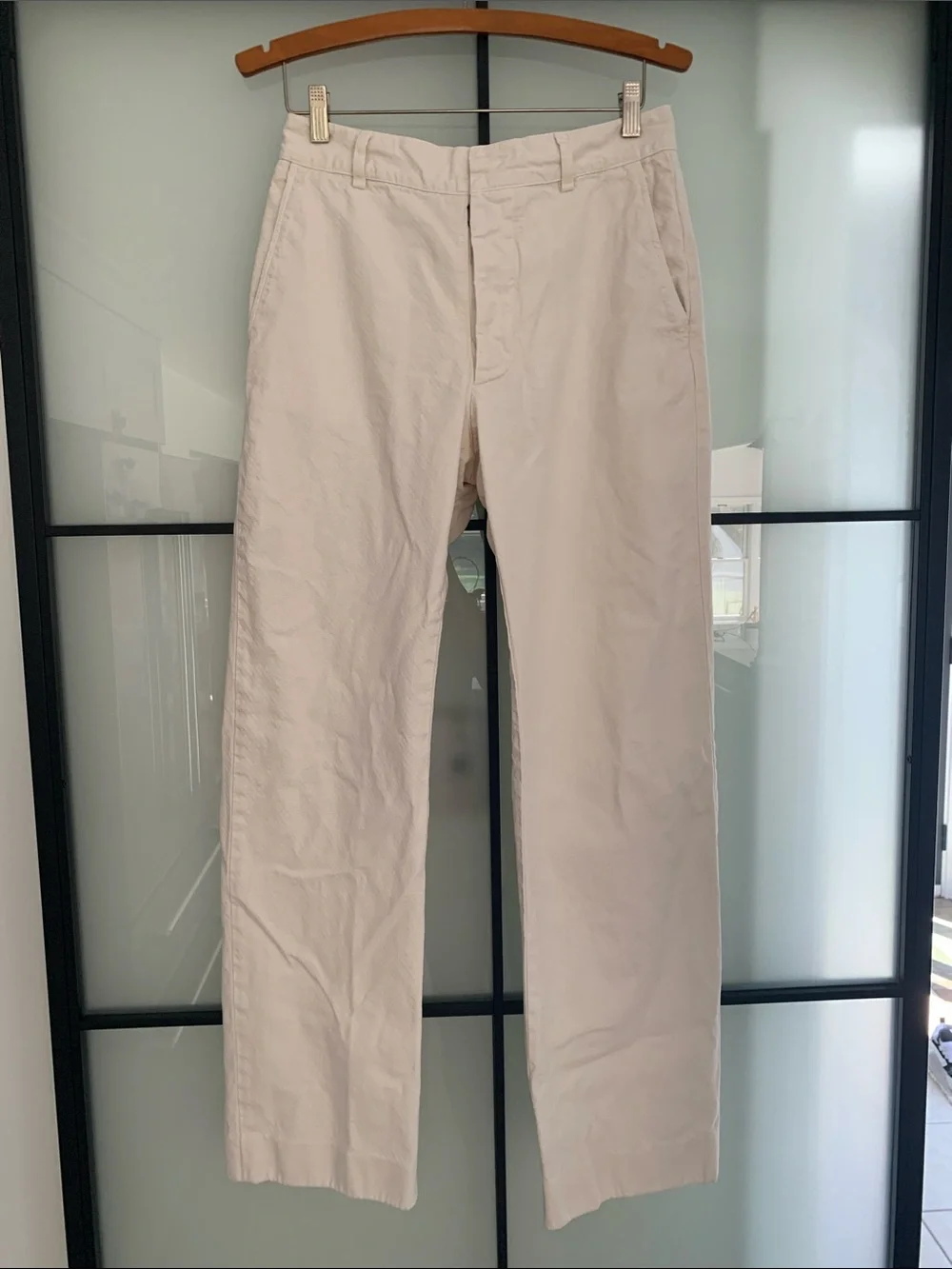 Maison Martin Margiela Off-White Cotton Chinos